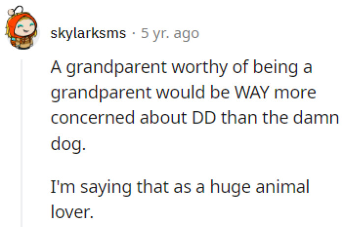 Should be more concerned about DD