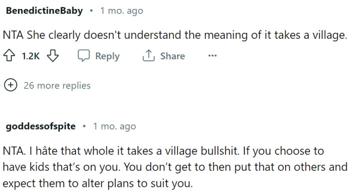 Some people have different views on 