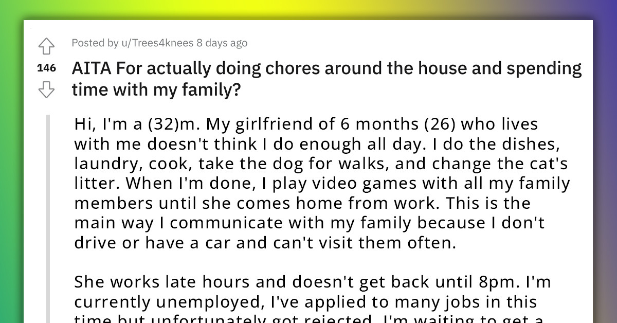 Redditor Left Shocked After His Girlfriend Told Him To Stop Playing Video Games All Day And Look For A Job