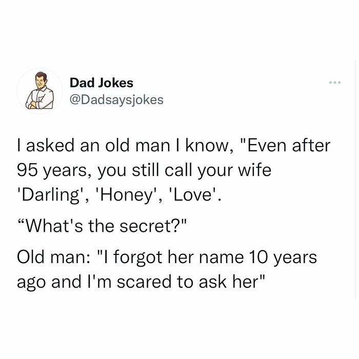 5. When you forgot her name...