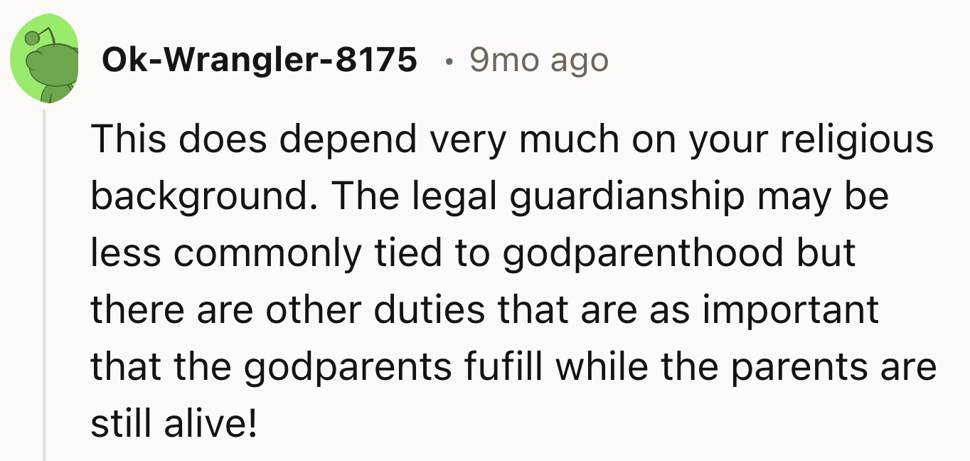 This Depends On Their Religious Background