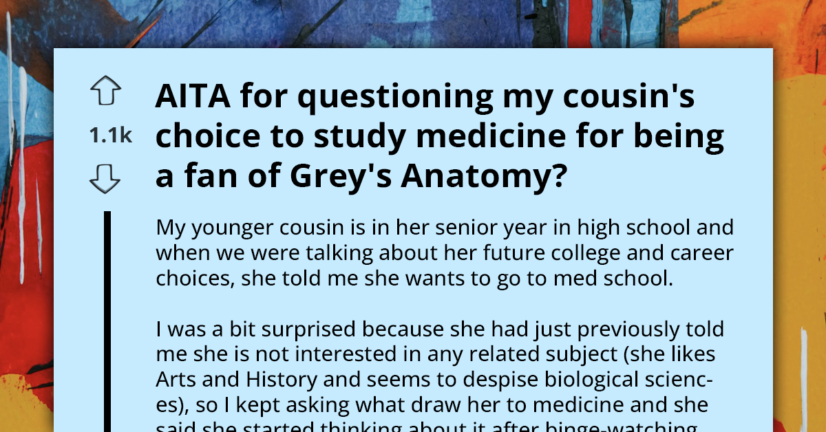 A Young Girl's Sudden Career Change Sparks A Family Debate