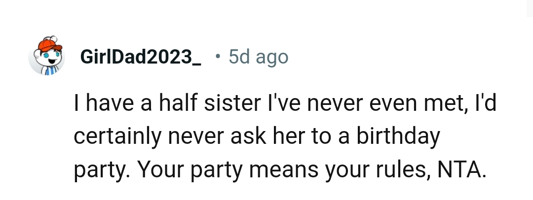 It's the OP's Party and His Rules