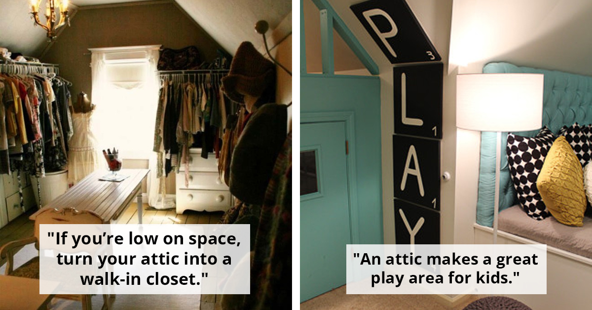 16 Innovative Ways To Repurpose Your Attic Space