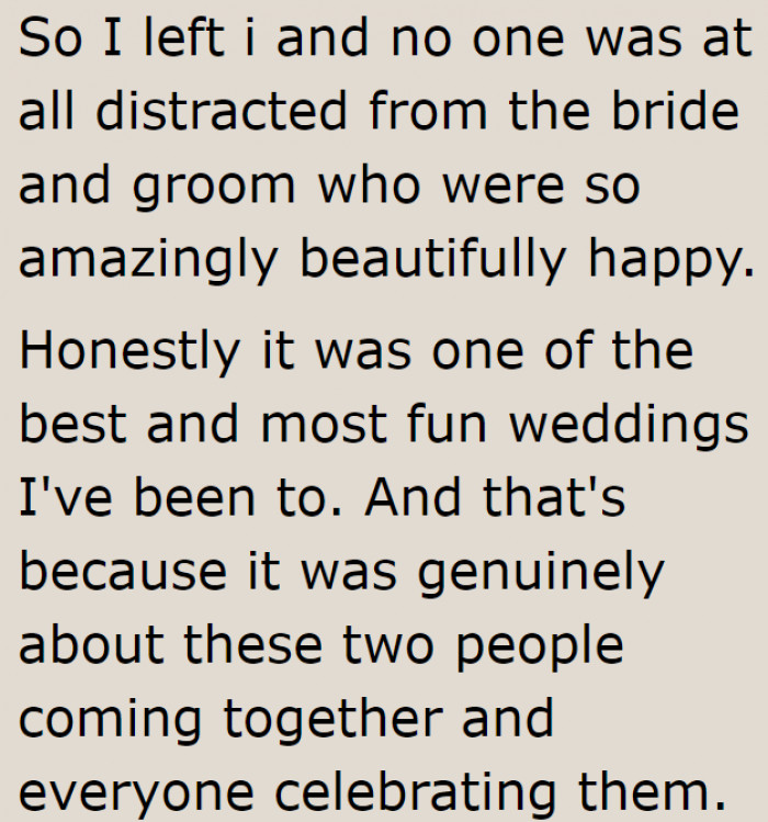 What matters most during weddings