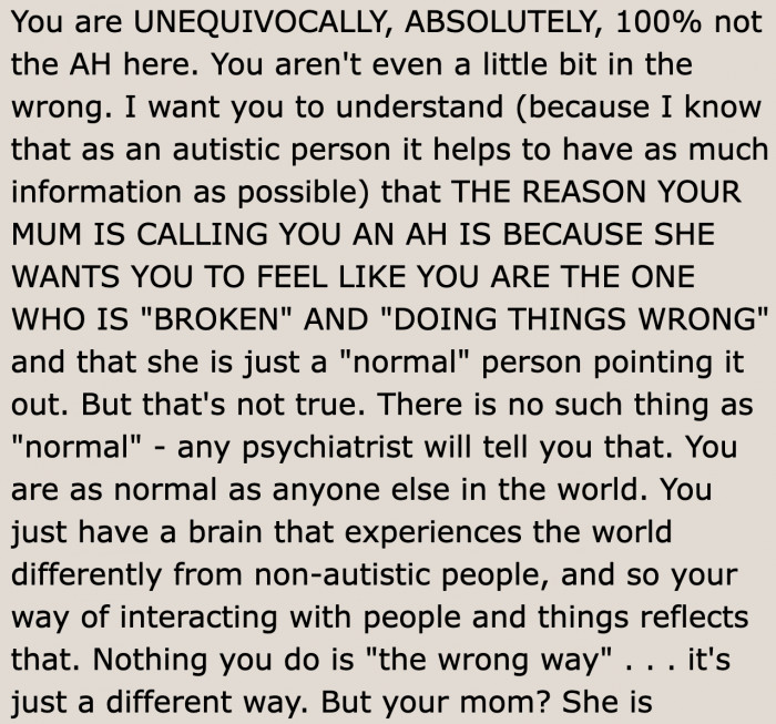 What kind of mother is this?