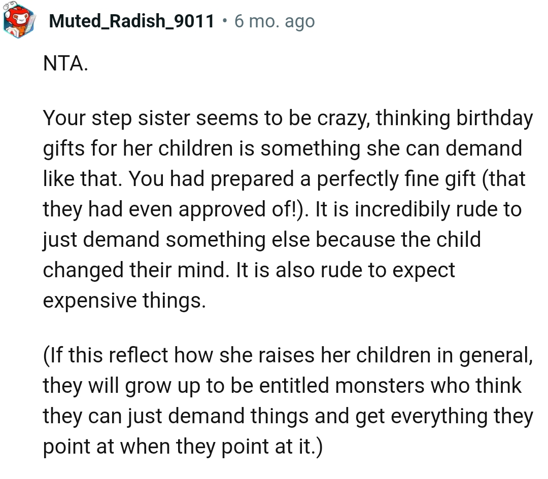 It's incredibly rude to just demand something