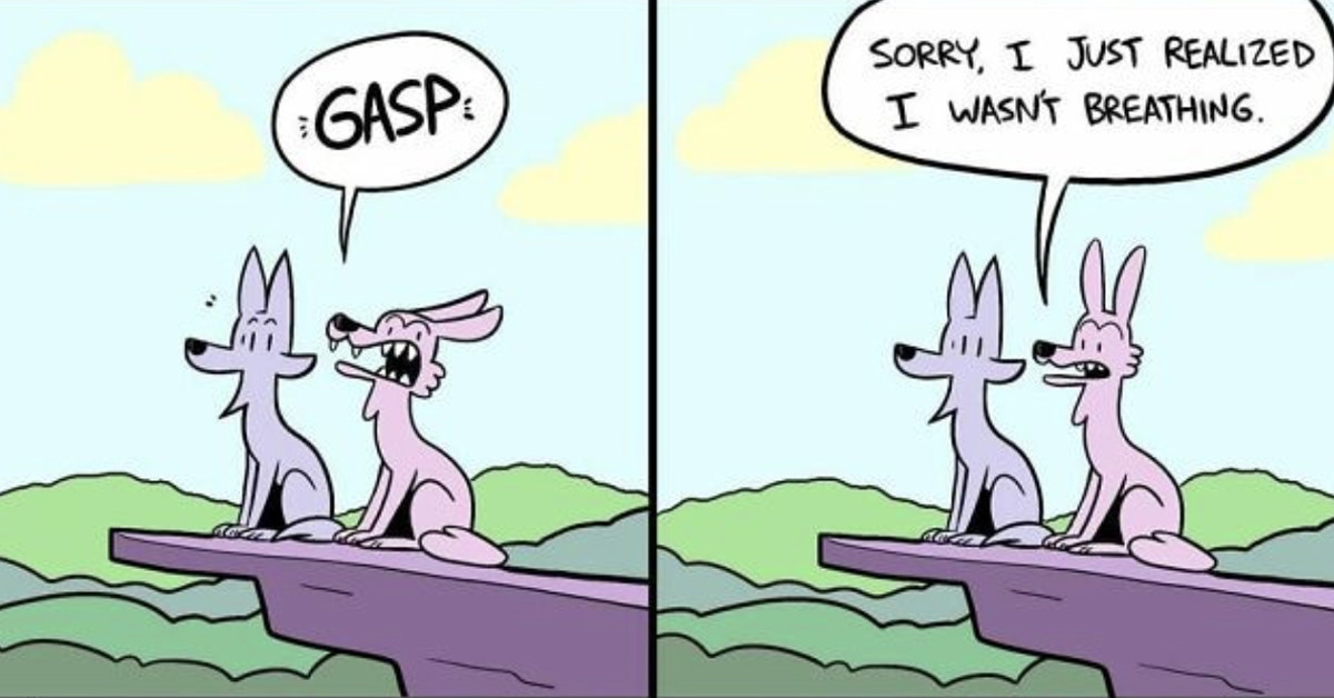 20 Of The Most Hilarious And Relatable Animal Comics By "Awoo Comic"