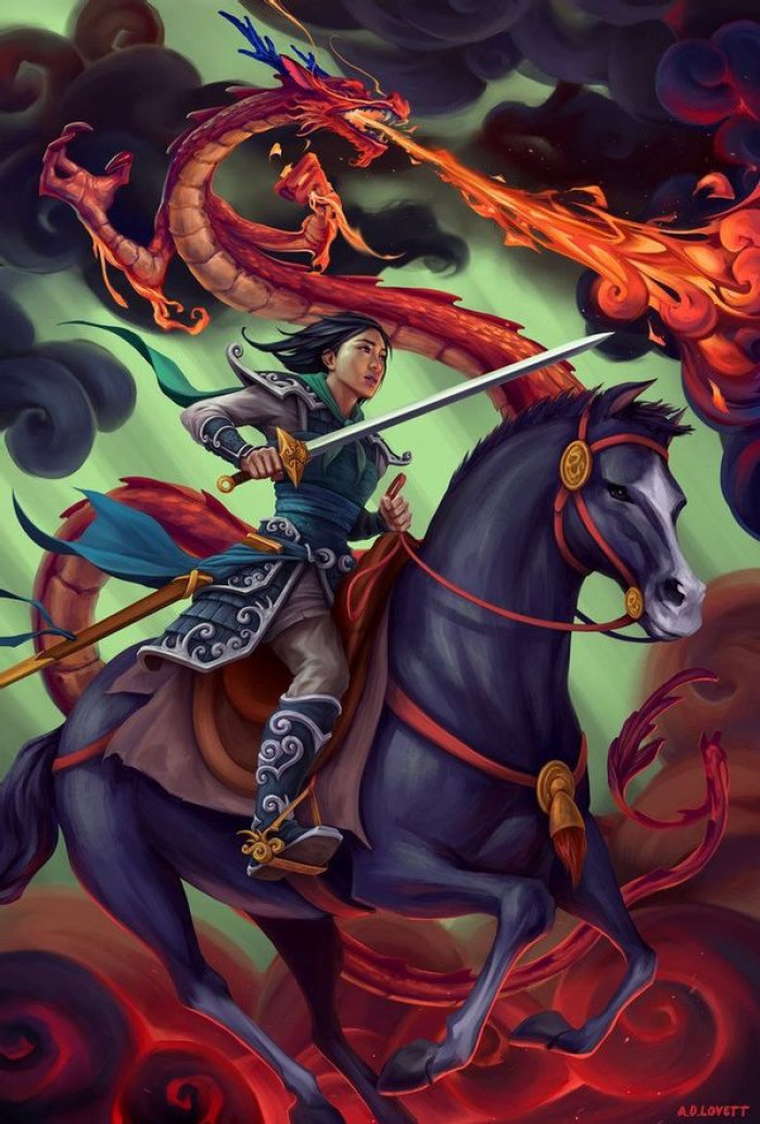 5. Mulan in All Her Glory