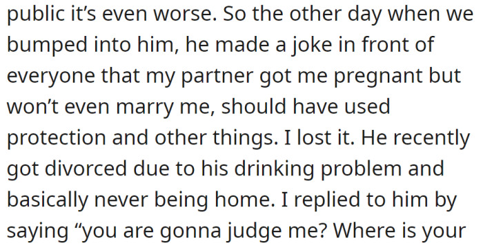 But, apparently, his manners didn't change, so the OP responded to him in the same style: