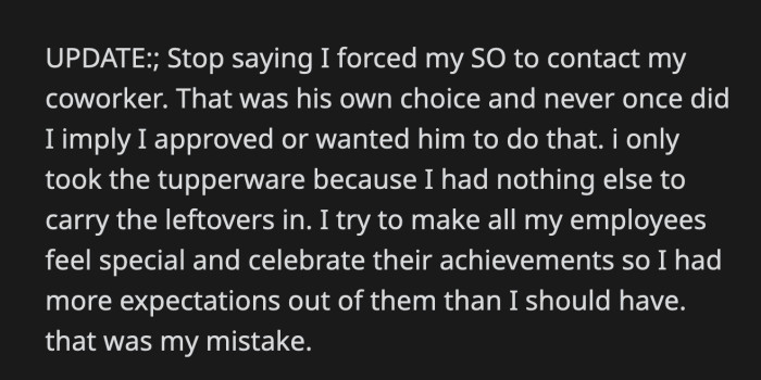 I don't like how OP refers to her colleagues as her employees. She could be their supervisor; that still doesn't make her their employer.