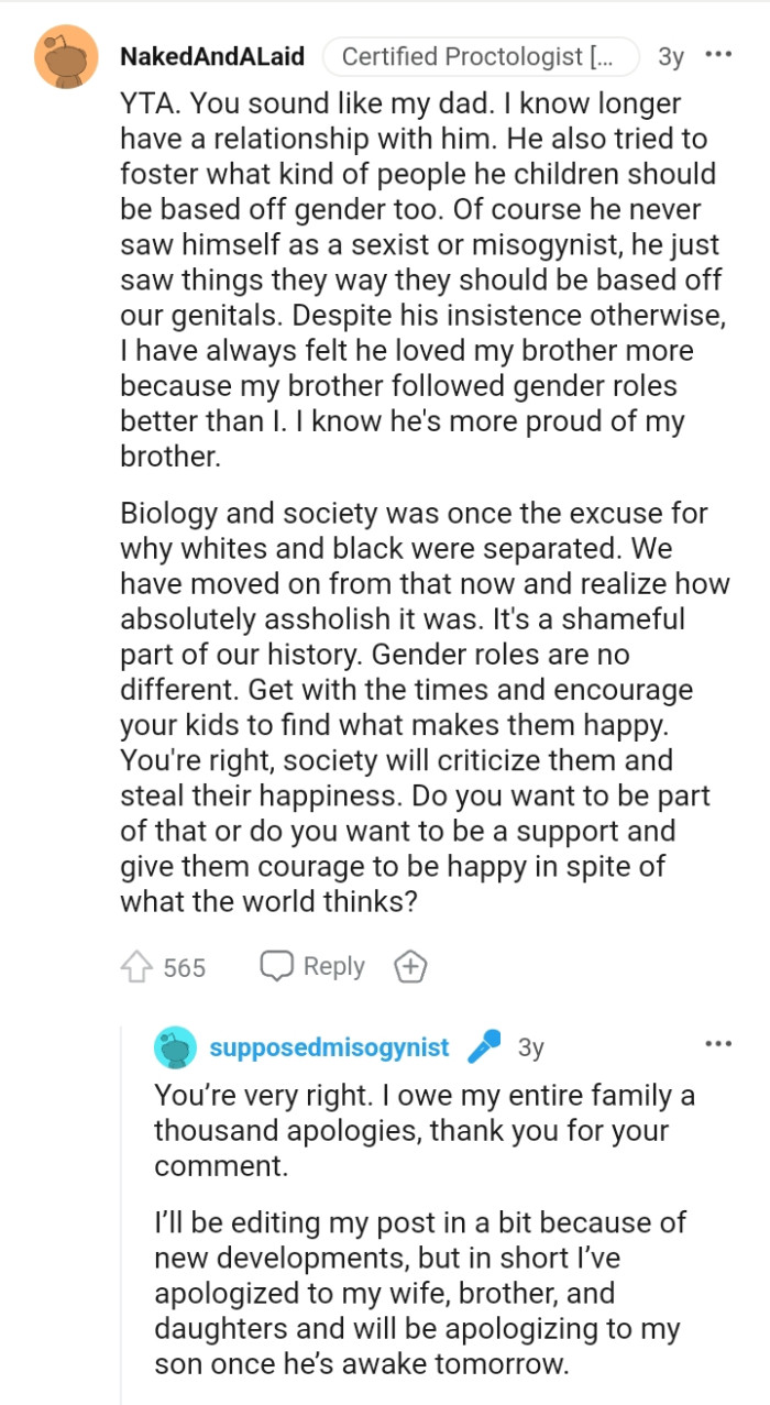 This Redditor has a story to share
