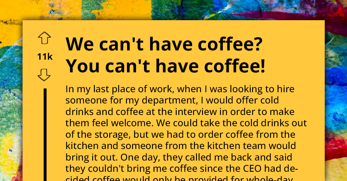 Crafty Employee Outsmarts Penny-Pinching CEO in an Epic Coffee Showdown