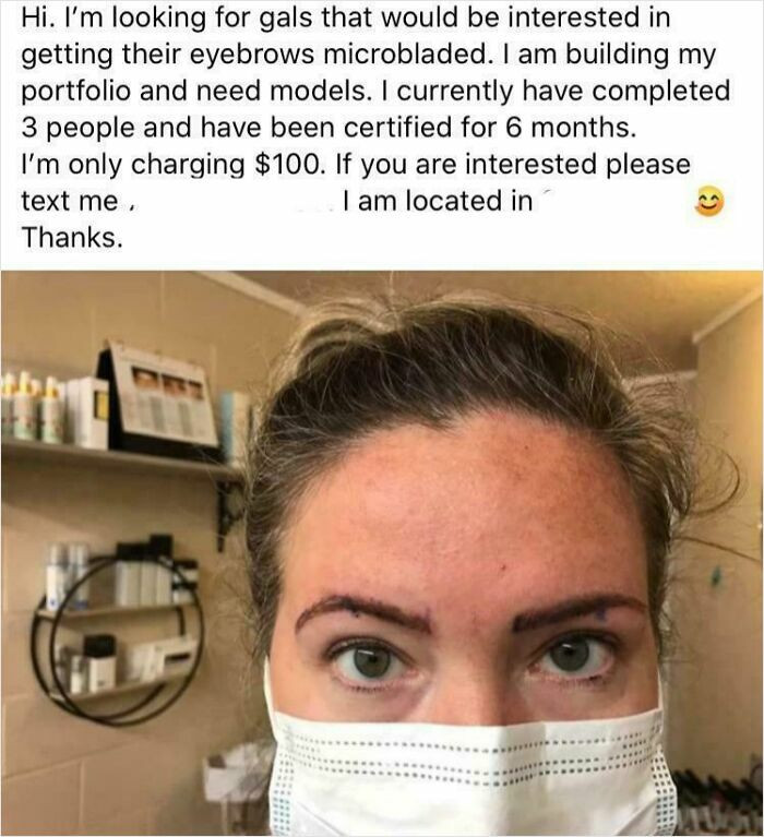 "I’d Rather Have No Brows Than Her Microblading"