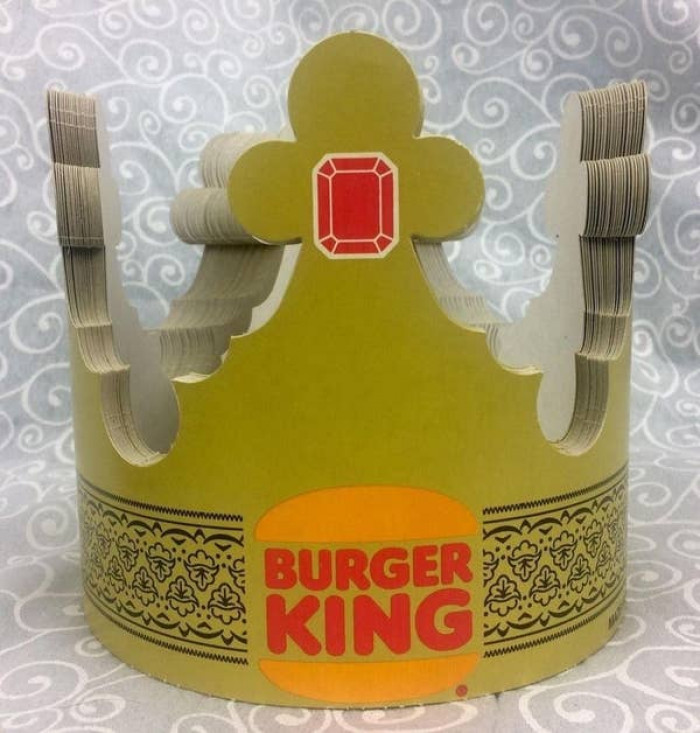 41. That it wasn't a trip to Burger King until you got your crown: