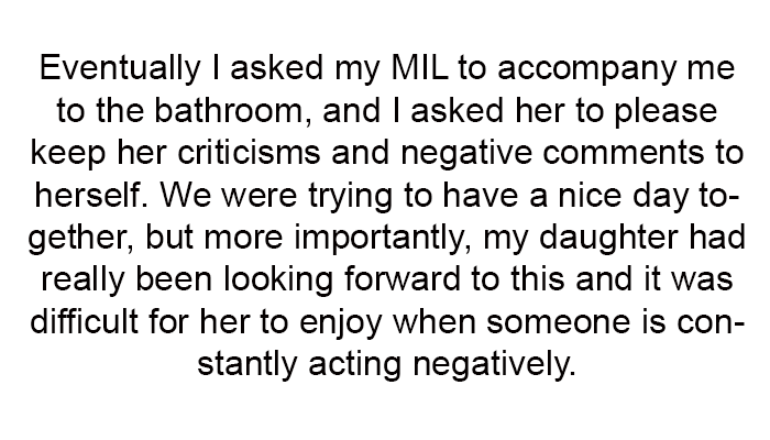 5. We were trying to have a nice day together,