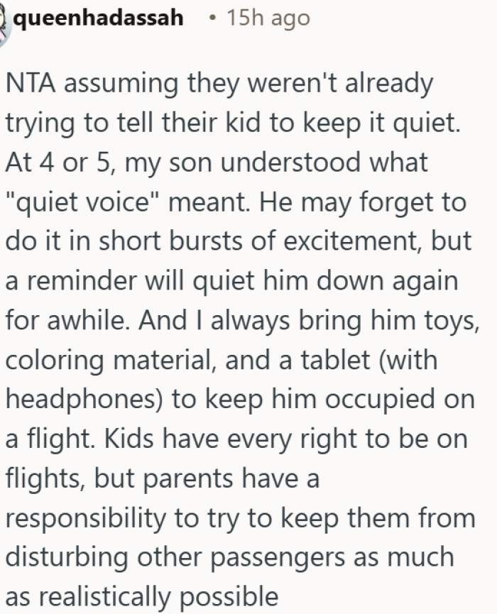 Kids belong on planes, but their parents need to step up