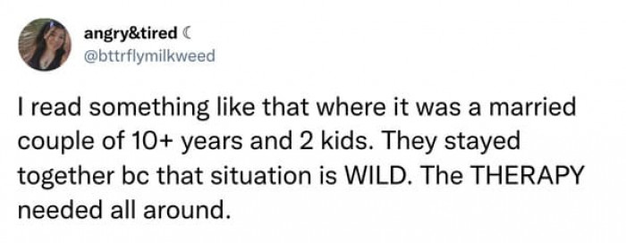 2. In this case, it is a couple of 10 years and two kids