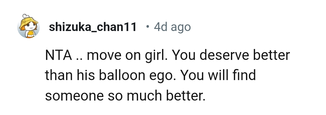 The OP will find someone much better