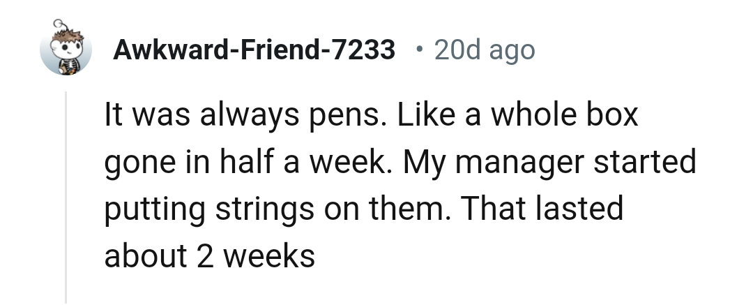 11. Another Redditor who agrees about the pens