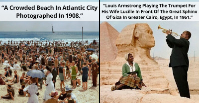 Historical Pictures Remastered In Color, Bringing The Past Back To Life