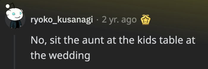 They better RSVP early for that