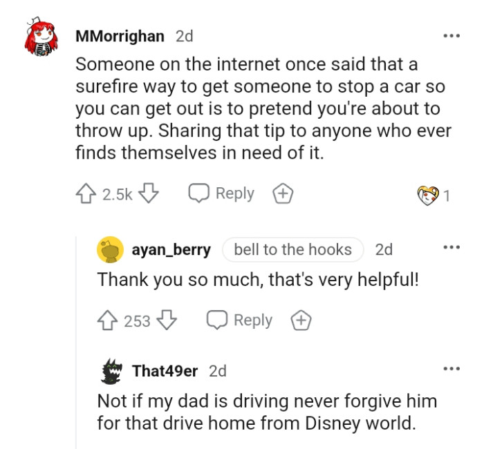 This redditor has an important life-saving tip to share