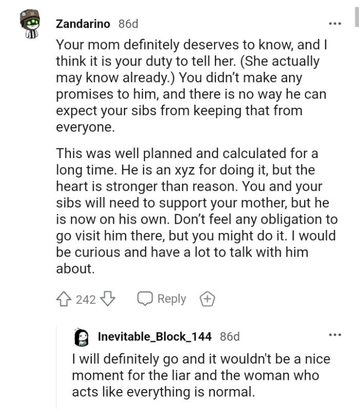 There's no way he can prevent OP's siblings from keeping this from everyone.