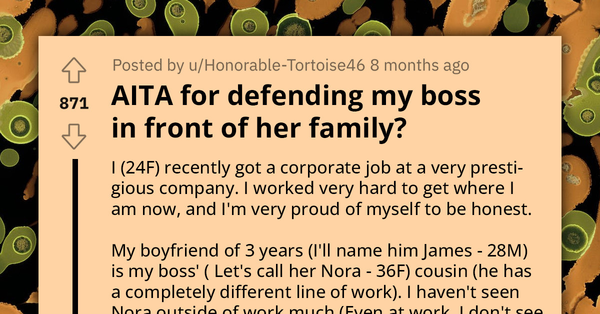 Woman Gets Scolded By Boyfriend After Defending Her Boss From Her Boyfriend's Dad