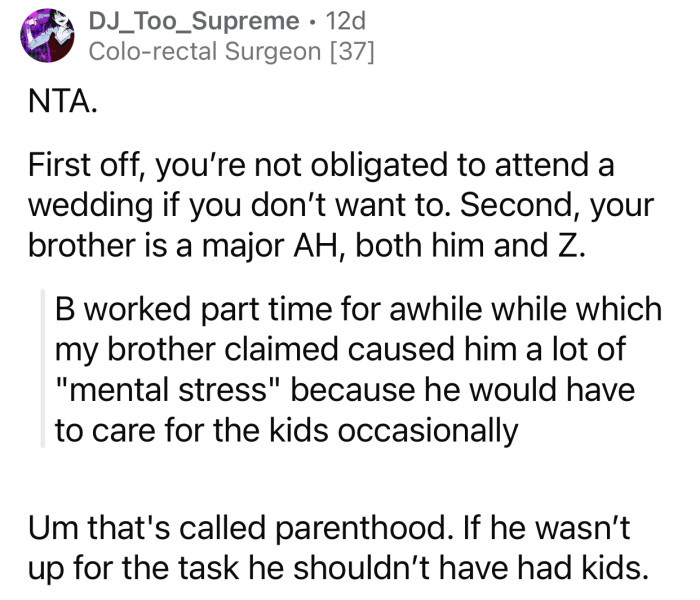 That's just part of being a parent.