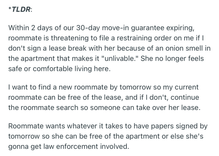 A brief summary, just in case