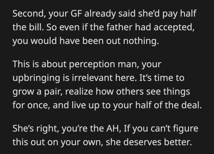 His GF will be better off without him