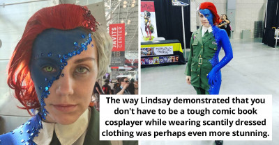 Cosplay of X-Men’s Mystique in Mid-Transformation Astonishes Everyone at NYCC