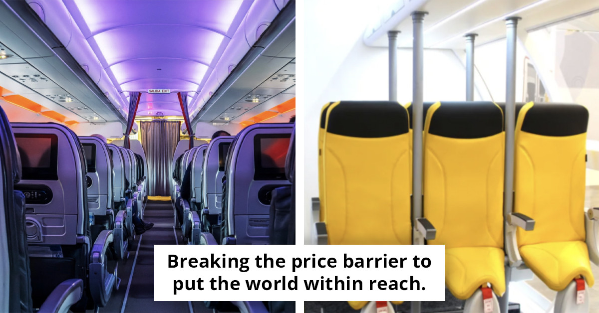 Chilling demonstration reveals potential future of standing flights, sparking unified reactions