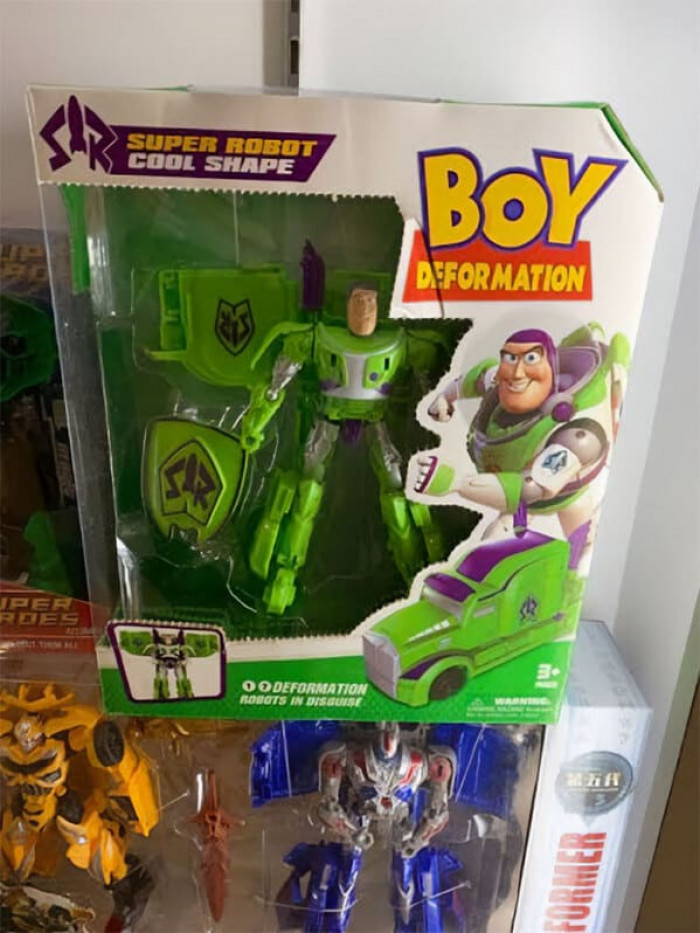 15. A Knock-Off Brand Of Boy Deformation