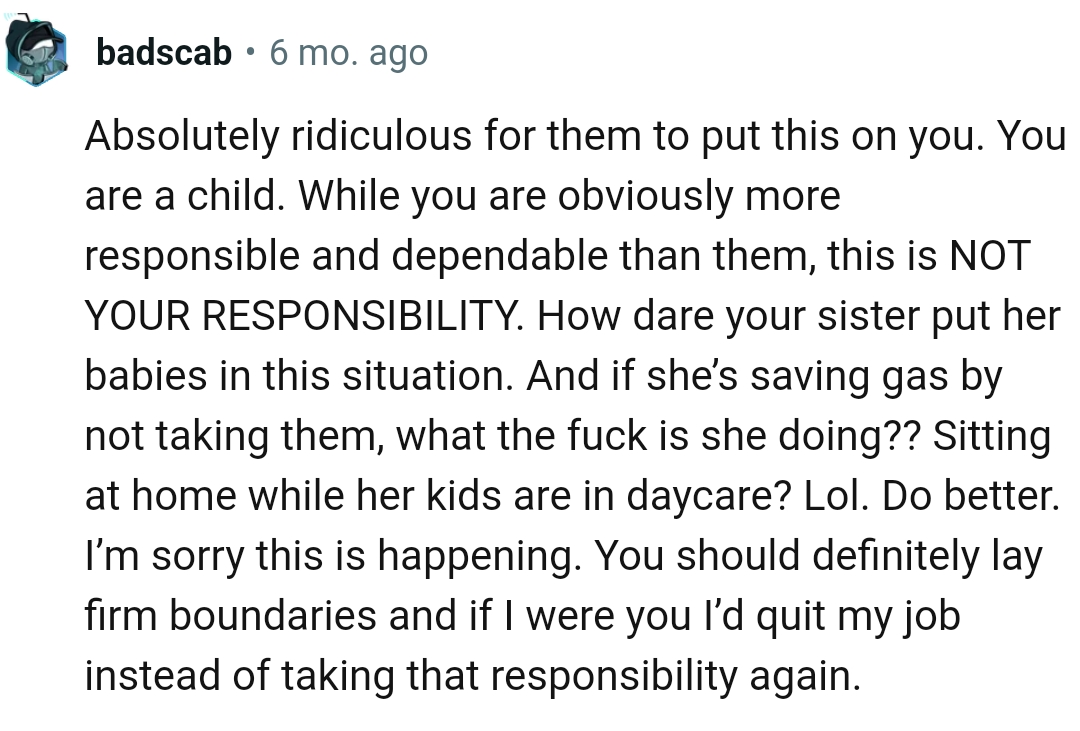 This Redditor is sorry that this is happening