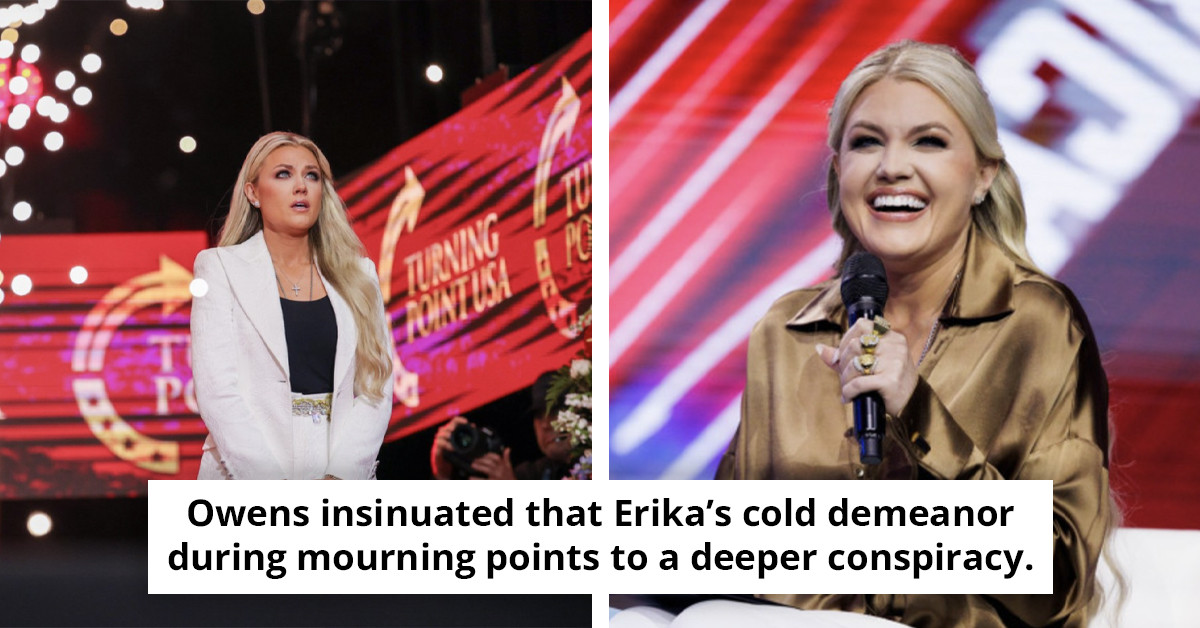Candace Owens delivers a sharp critique of Turning Point USA following the leak of purported 'Erika Kirk audio' from shortly after her husband's passing.
