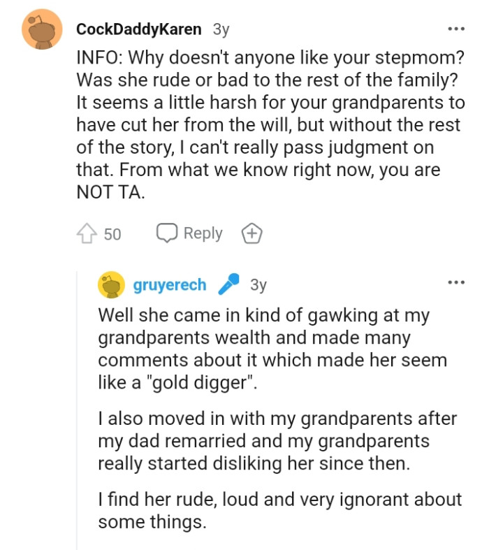 This Redditor wants to know why no one likes the stepmom