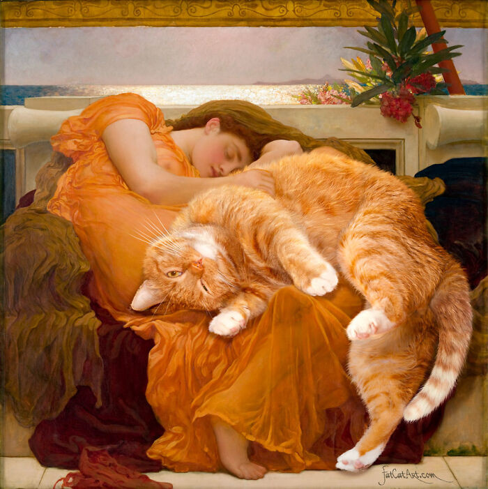 “Flaming June, True Version”