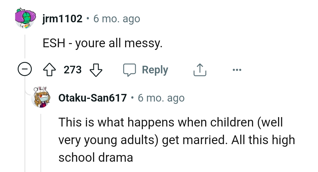 What happens when children get married