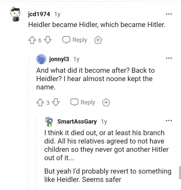 All his relatives agreed to not have children