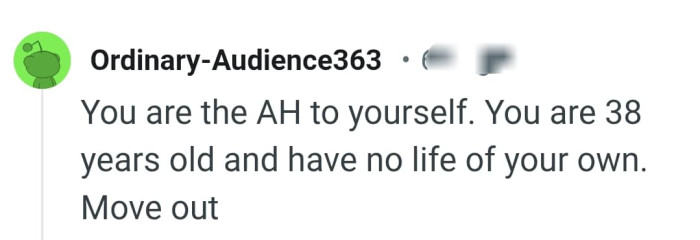 The OP has no life of her own?