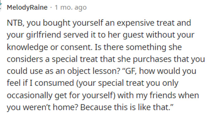 There Was Lots of Advice Given in the Comments Section on How OP Can Approach the Situation and Help Her Understand.