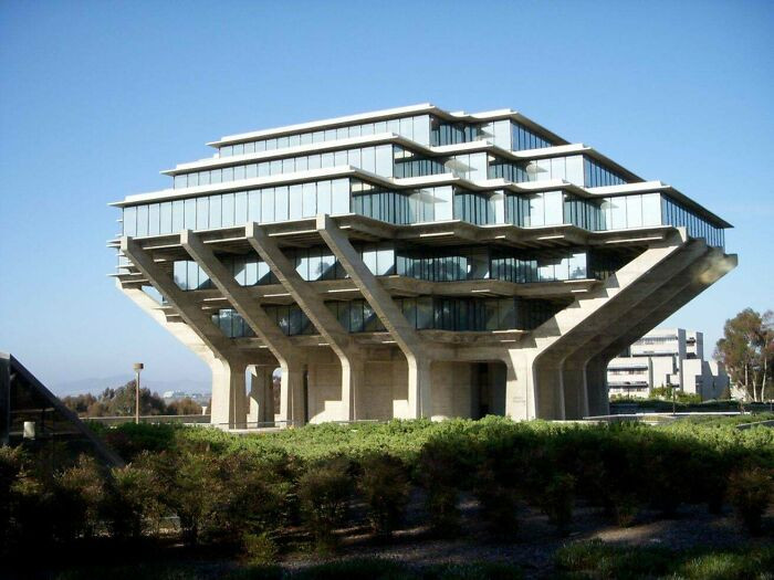 Uc San Diego Library Aka The Geisel Building