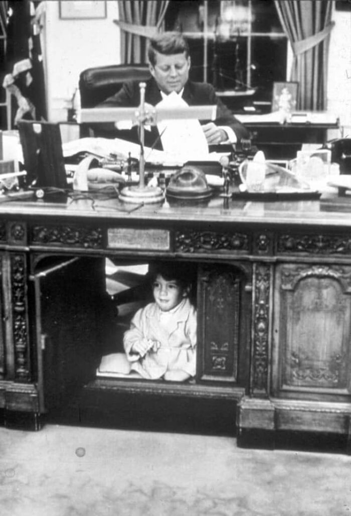 8. Daddy's office, John Jr.'s playground.