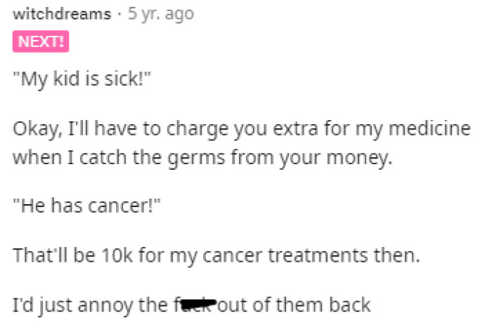 Yeah, because this definitely didn't make sense; we're not sure why they even tried to use that as an excuse.