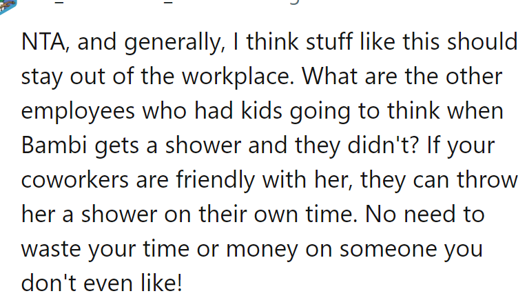 No need to waste time and money on someone you don't even like