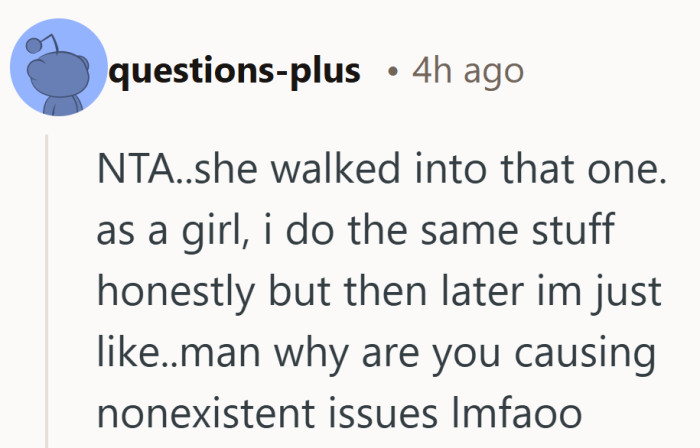 Proof that we all occasionally pick a fight with our own peace.