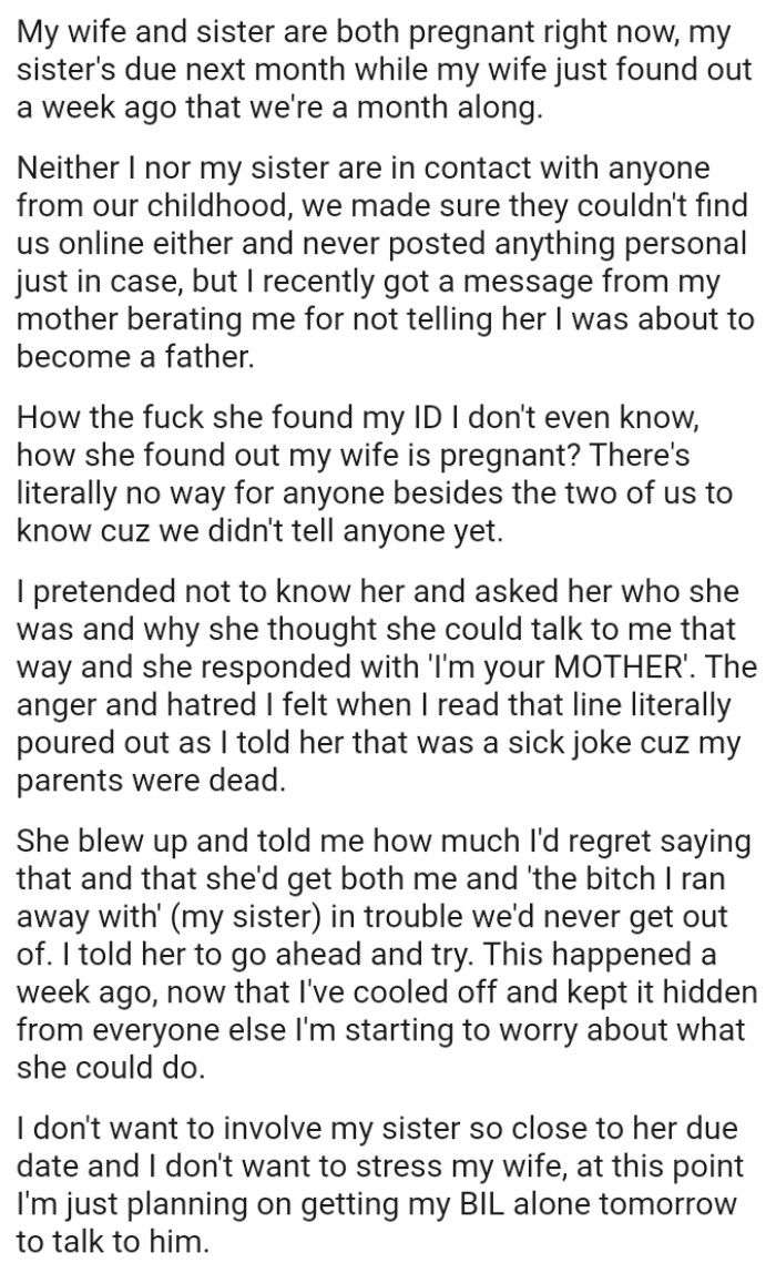 The Anger and Hatred the OP Felt When He Read That Line Literally Poured Out