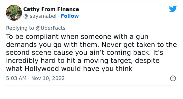 Here's tip number one, so don't ever go with them or give in.